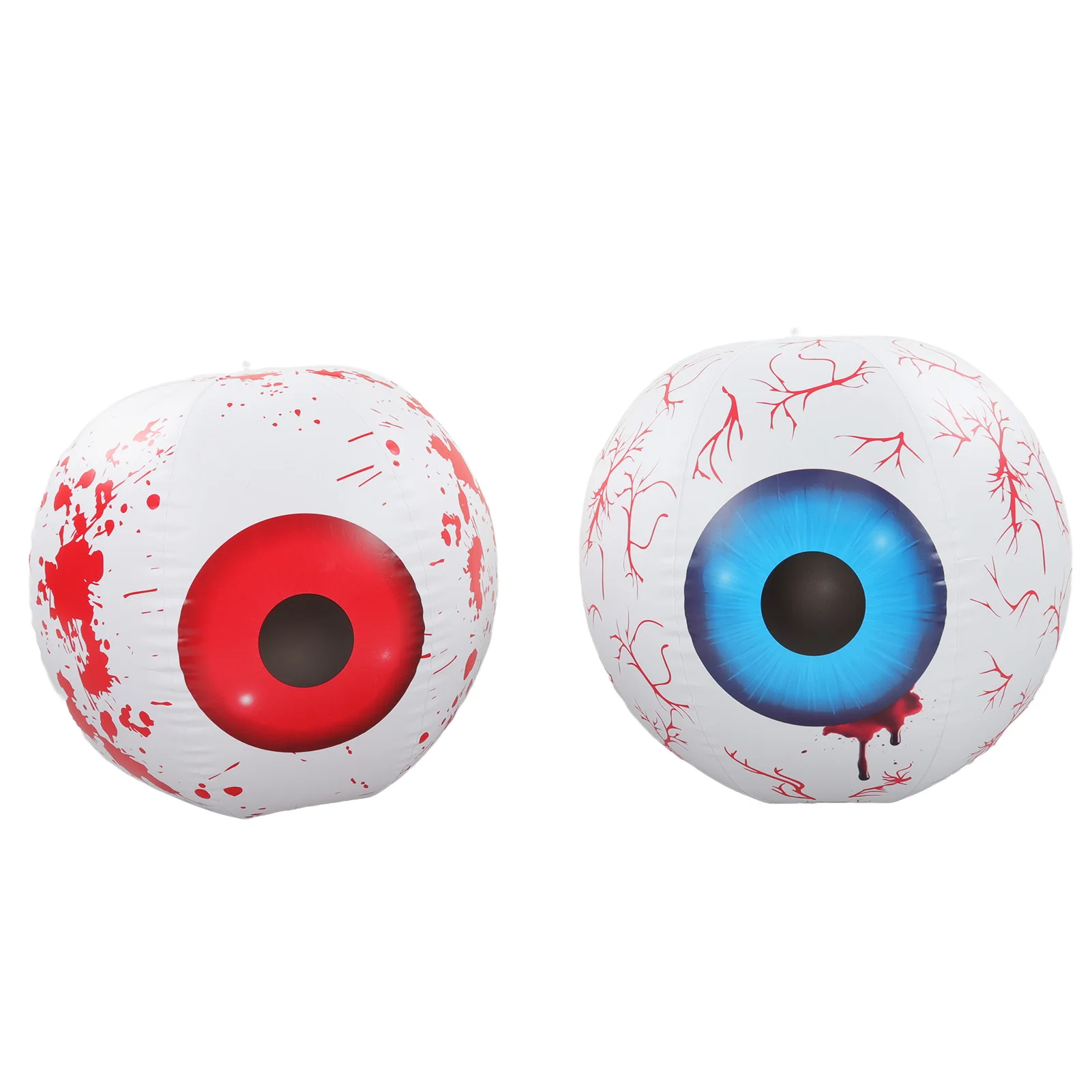 Inflatable Eyeball Lamp 12 Color Modes Plastic Inflatable Decoration Unique Design with Remote Control for Halloween