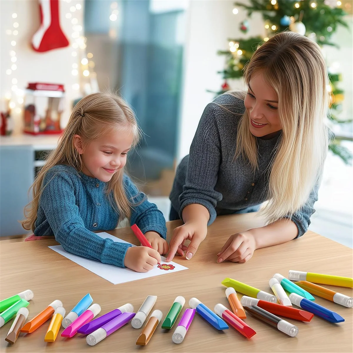 48 ชิ้น Suncatcher ปากกาสีสําหรับเด็ก Stained Glass Window Art ปากกาสี Suncatcher สีหัตถกรรมชุดสําหรับเด็ก