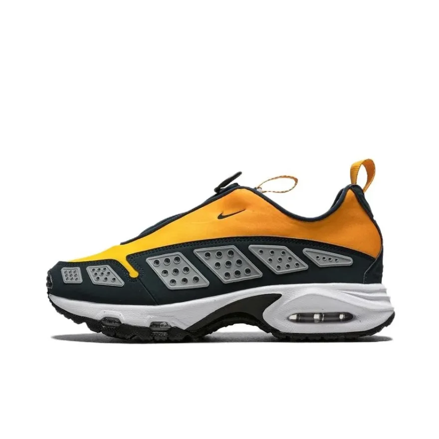 Nike Yellow Gray colorway  Air Max Sunder Men's and Women's comfortable casual running shoes shock absorption and anti-slip