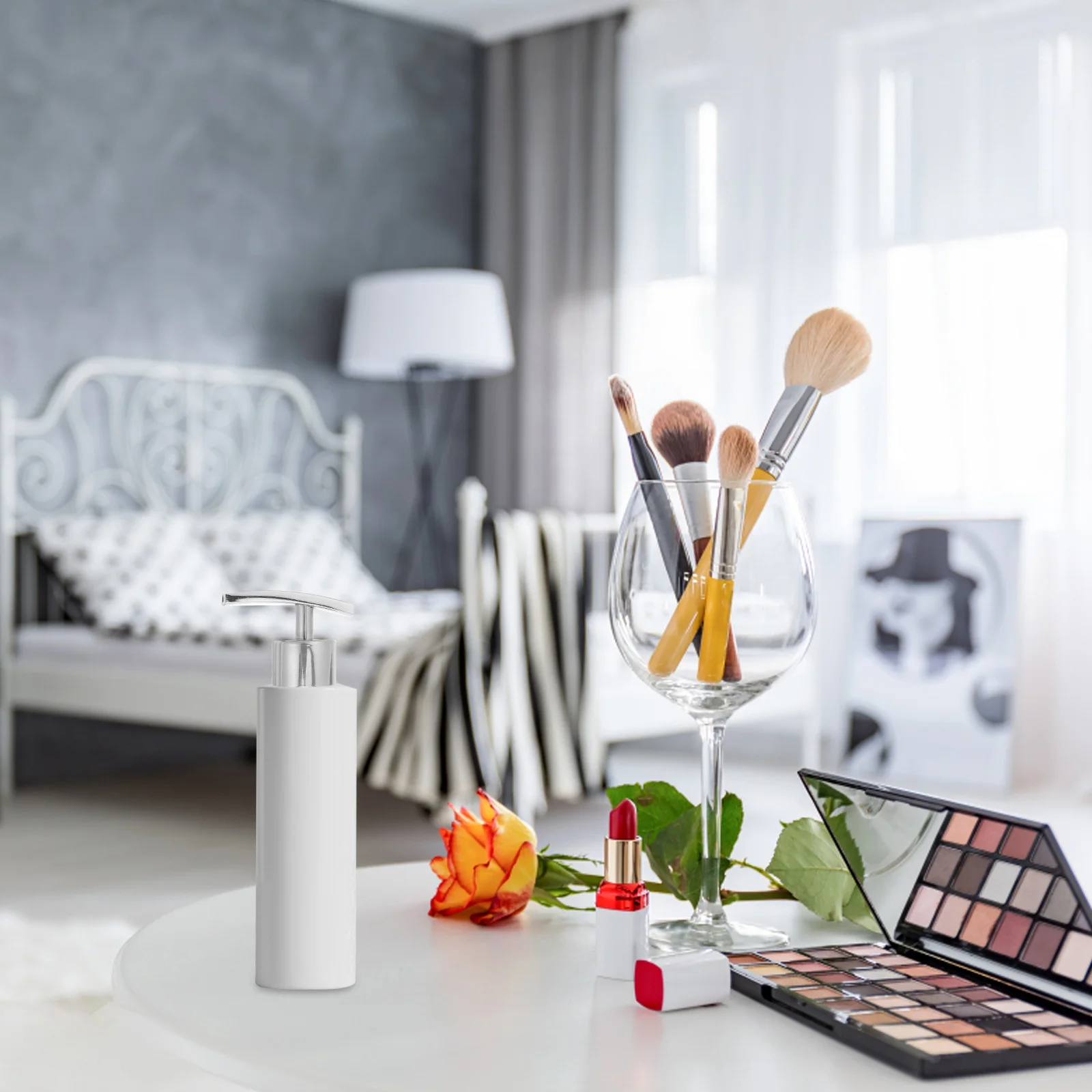 

Lotion Bottle Pump Head Zinc Alloy Soap Lotion Dispenser Nozzle For Shampoo Conditioner Bottles Replacement Home Bathroom Use