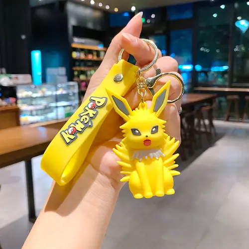 Pokemon Anime Pikachu Keychain Kawaii Eevee Schoolbag Shoulder Bag Pendant Glaceon Flareon Backpack Crossbody Bag Accessories - Image 11