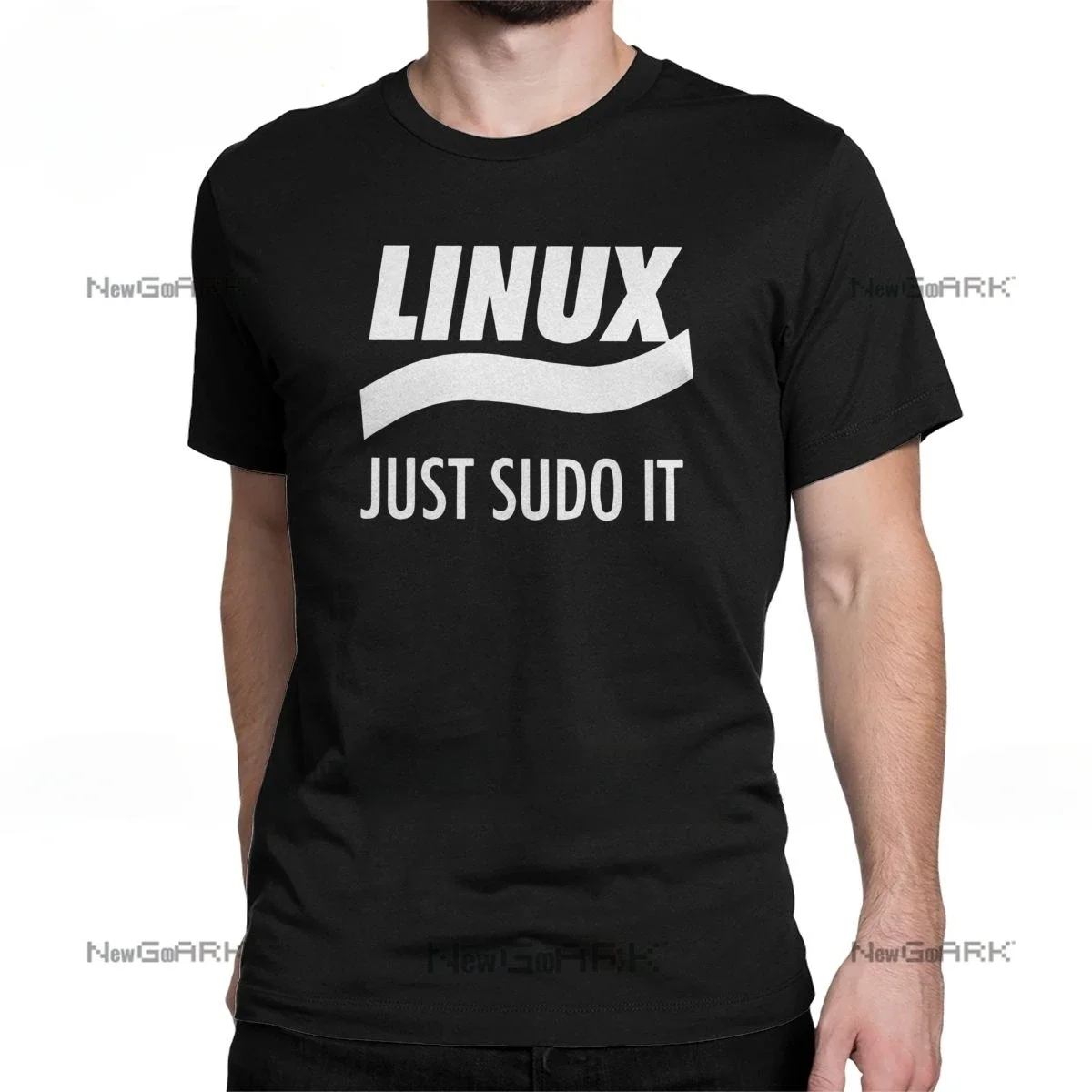 Crewneck Short Sleeve T Shirt Adult Linux Just Sudo It T-s Men Programmer Computer Developer Geek Nerd Amazing Tee