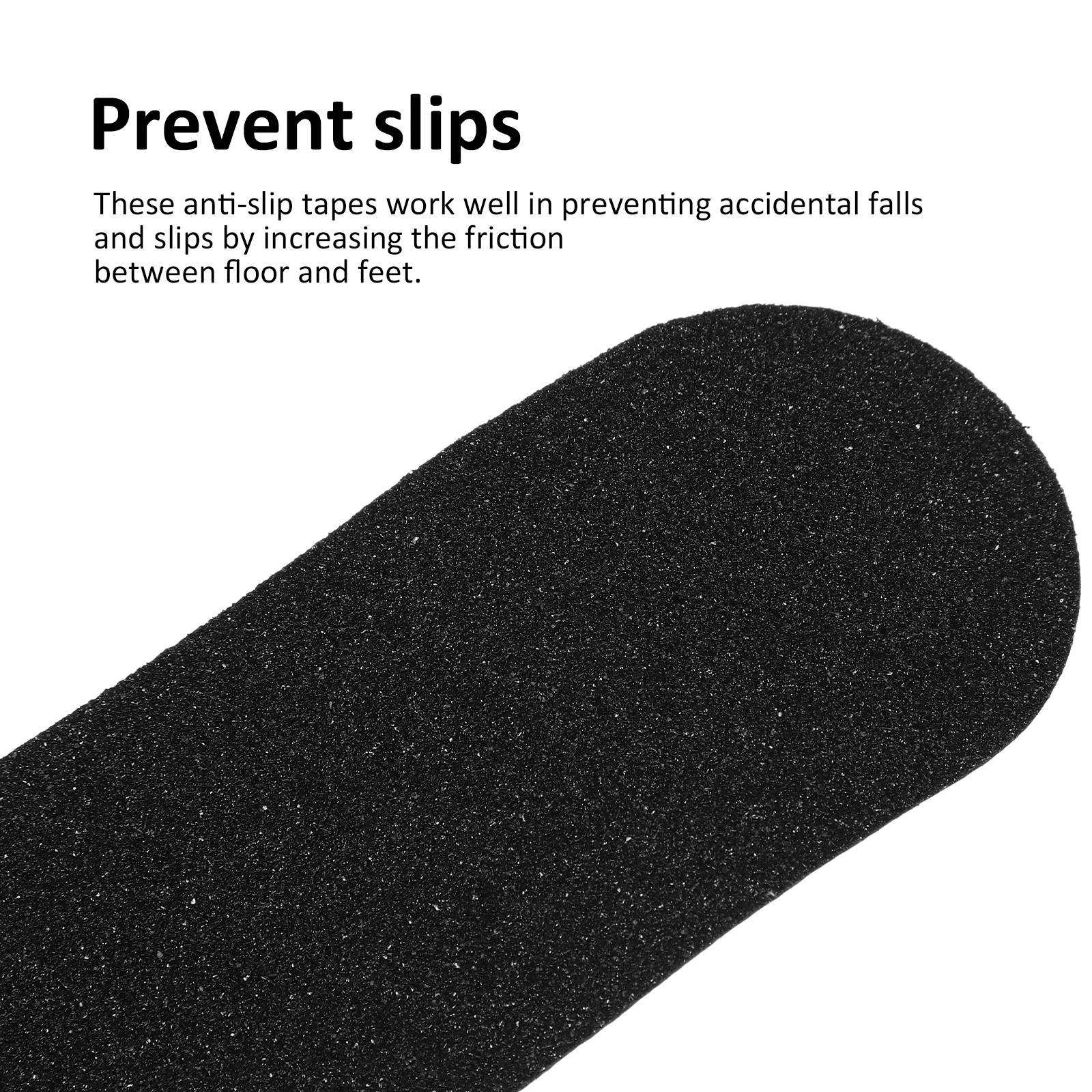 

20pcs Anti Slip Tape Stair Treads Black PVC Grip Skateboard Indoor Carpet Wood Stairs Runners Decking Strips Non Skid