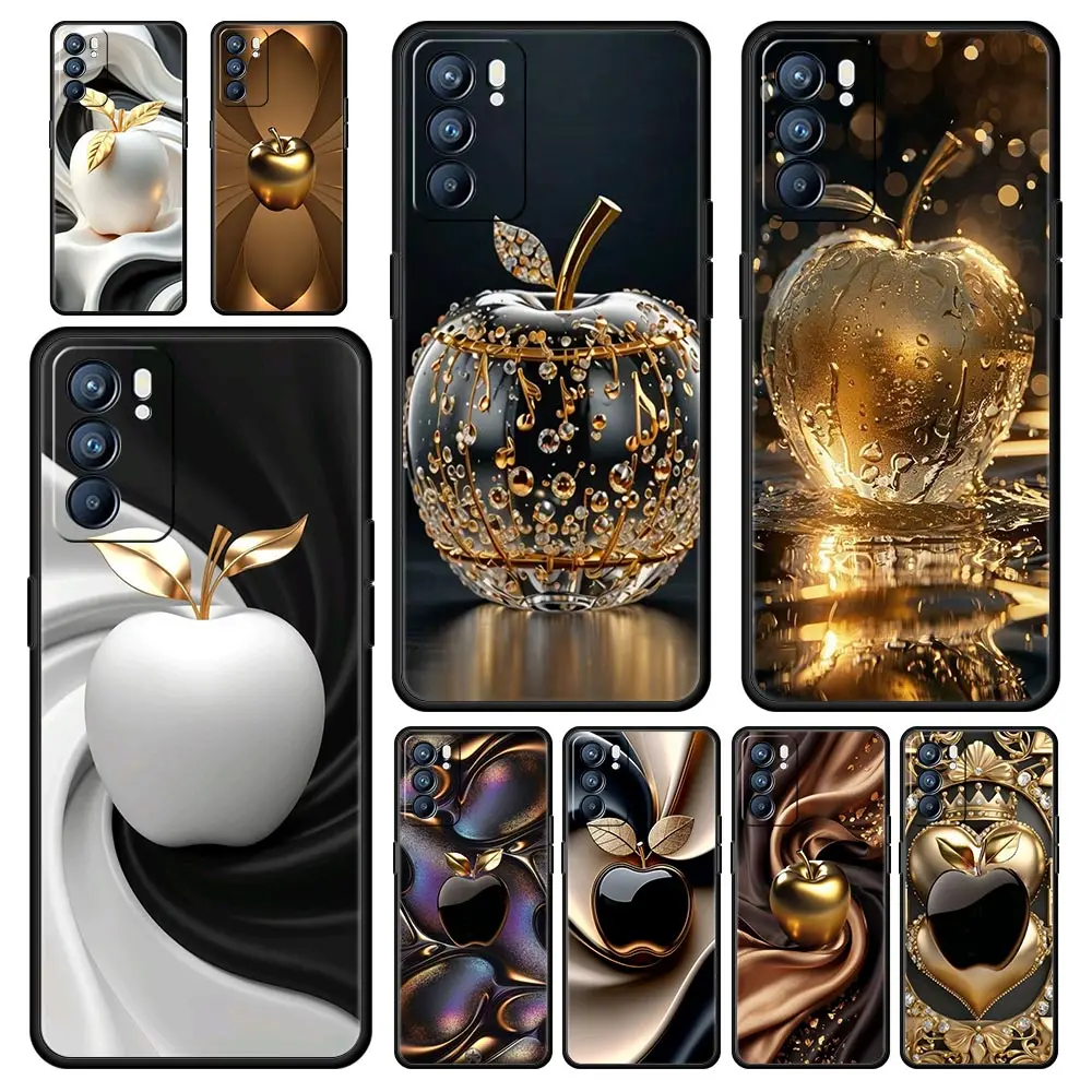 سعيد الأسود أبل قضية الهاتف ل ممن لهم A17 A31 A54 A57 A78 A79 A98 البحث X5 X6 رينو 6 7 8 10 11 12 13 F برو 5G لينة غطاء من البولي يوريثان أكياس #1