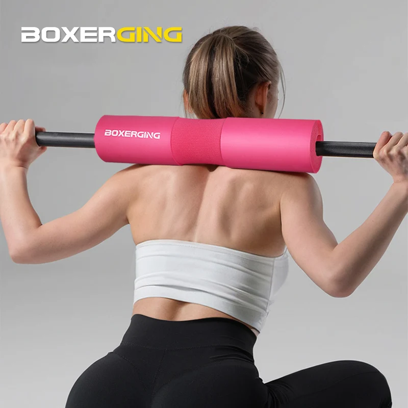 Squat Pad Barbell Pad for Squats Lunges Hip Thrust , Neck Shoulder Protective Pad Support Foam Sponge Bar Pad Strength Training images - 6