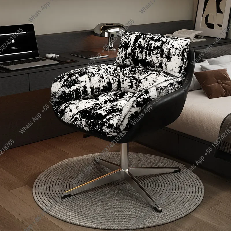 XX Light Luxury Home Computer Chair 360 Degree Rotating Lifting Negotiation Reception Office Chair Study Room