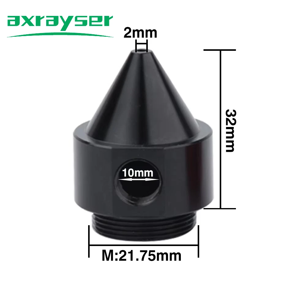 Axrayser Co2 Engraving Gas Nozzle Air Nozzle For Co2 Laser Engraving Cutting Machine