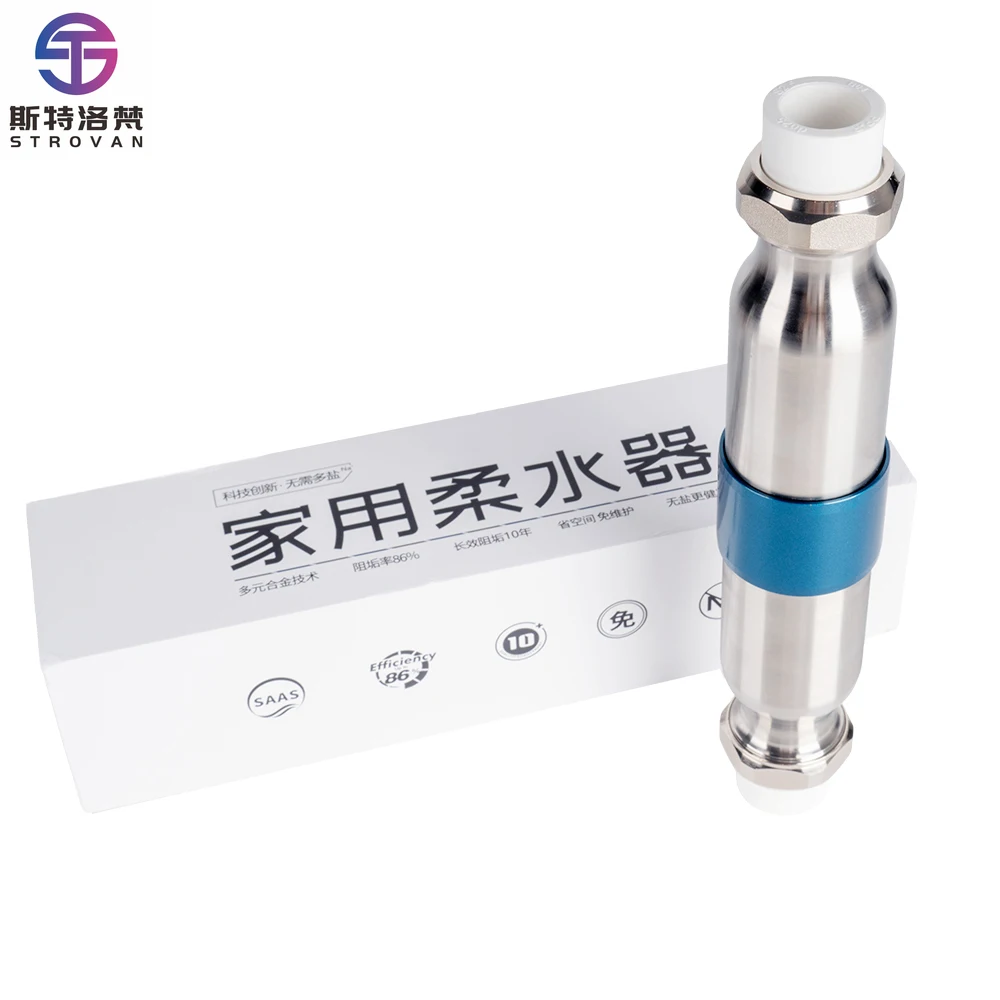 

STLF High Performance Self-Powered Rust Prevention Water Softener Q2 Eco-Friendly Maintenance-Free System for Home Use