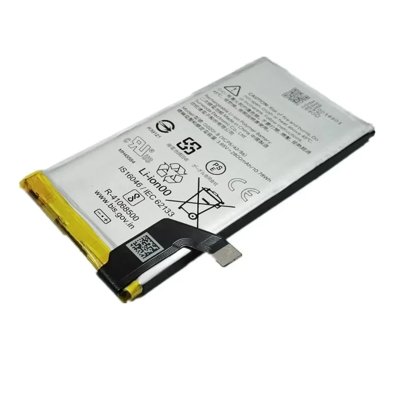 G020I-B Batteria di ricambio per HTC Google Pixel4 Pixel 4 Batteria per cellulare Bateria 2800mAh + Kit di strumenti