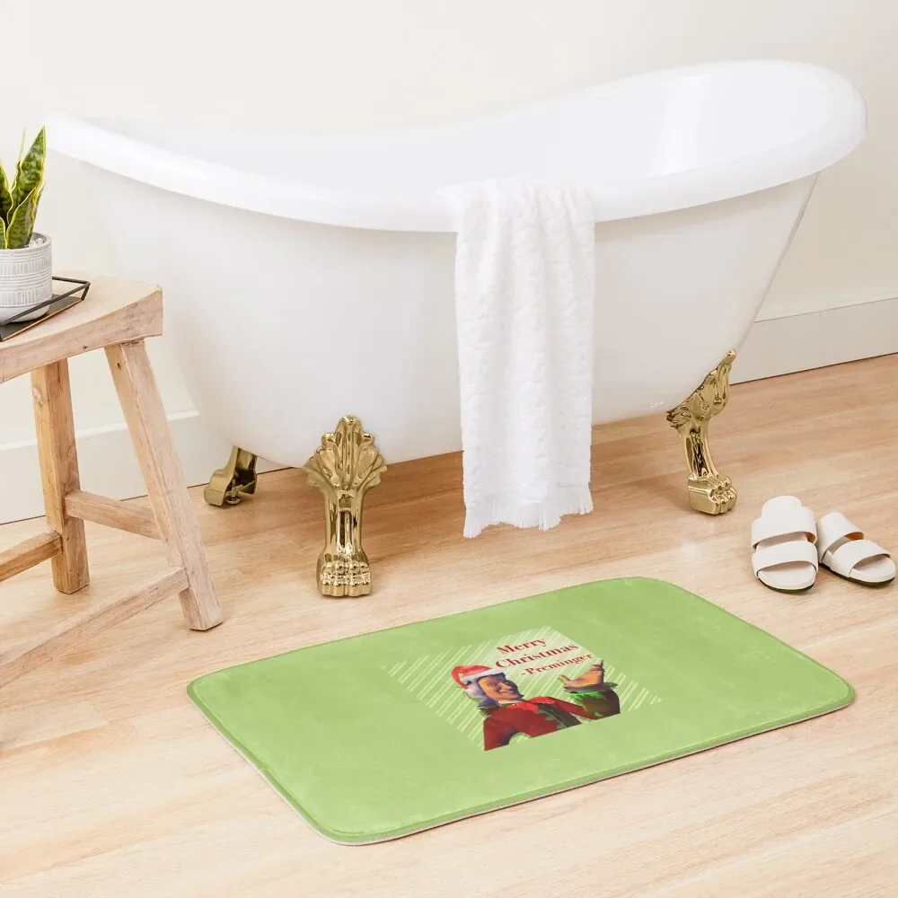 

Merry Christmas, From Preminger Bath Mat Bath Rugs Non-Slip Bathroom Mat