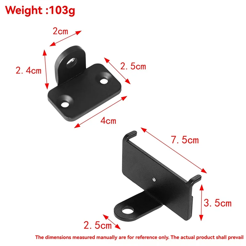 【B89E】Metal Wall Mount Bracket For Sony HT-S60 Speakers Rear Surround Sound& Bookshelf Speakers Home Theater Accessory