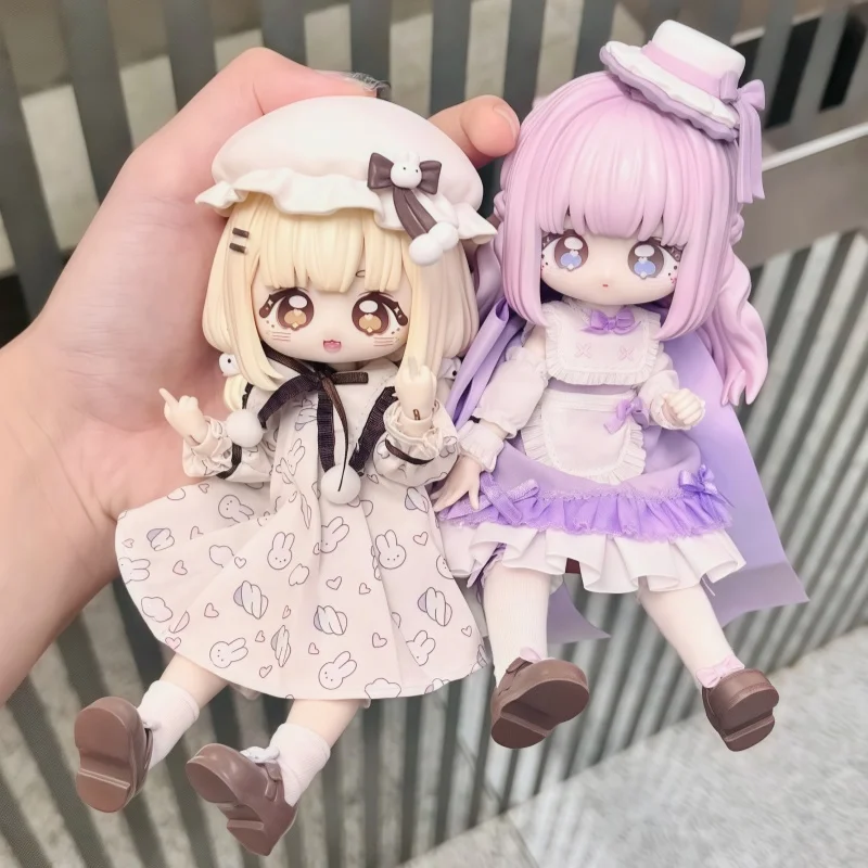 

12-Point Articulated BJD Doll Blind Box 100% Sugar Style Collectible Figure Poseable Mini Puppet Gift for Girls