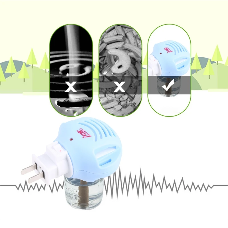 Refillable Electric Mosquito Heater for Home Hotel Mosquito Repeller A0KF