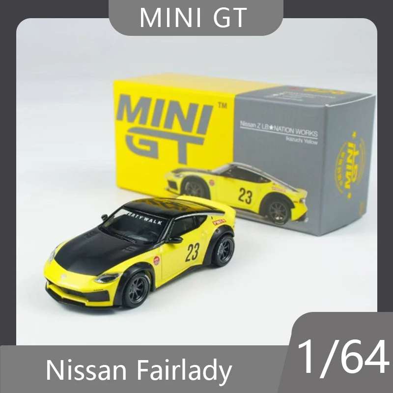 

MINIGT 1:64 Nissan Fairlady Simulation Die Casting Alloy Car Model Ornament Collection Boy Toy Birthday Gift Gift