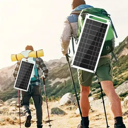 Portable USB Foldable Solar Panel, Folding Solar Panels For Travel, Mobile Phone Charging Bank, Flashlight, Fan, Mobile Phone Ba
