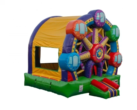 Hot Sale Ferris Wheel Bouncer Kids Inflatable Jumper House Bouncy Castle For Party Rental Outdoor