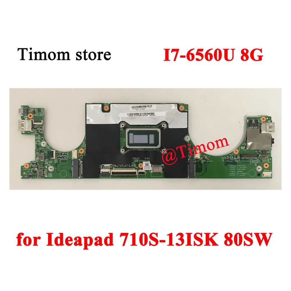 

I7-6560U 8G UMA для 710S-13ISK 80SW Ideapad Lenovo оригинальная материнская плата для ноутбука FRUPN 5B20L20761 5B20L20771 5B20L20723 5B20L20756