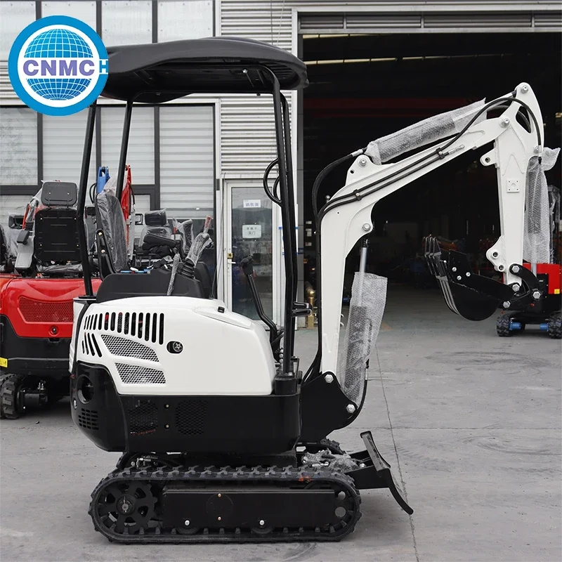 

CNMC 1.5Ton Multifunctional Kubota Mini Excavator Backhoe Loader Hydraulic Machine High Quality With Complete Accessories