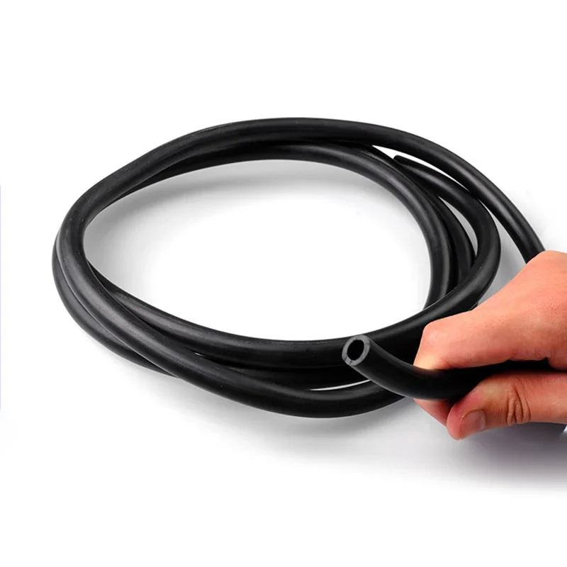 1Meter 2 4 5 6 7 8 9 10 11 12 14 32mm Black Fluororubber Flexible Rubber Hose Flexible Rubber Hose Pipes Water Connector Hoses
