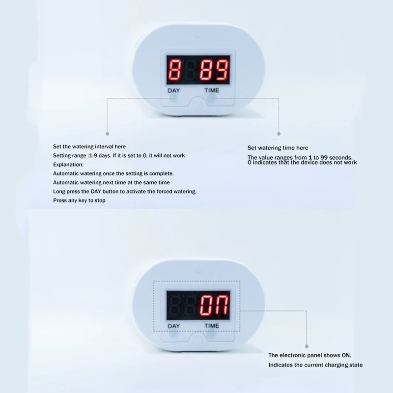 ABRE-Automatische Timer-Bewässerung, Tropfbewässerung, selbstbewässerndes Kits, Bewässerungsgerät für Zimmerpflanzen, Pflanzengarten-Gadgets – 16 Pumpen