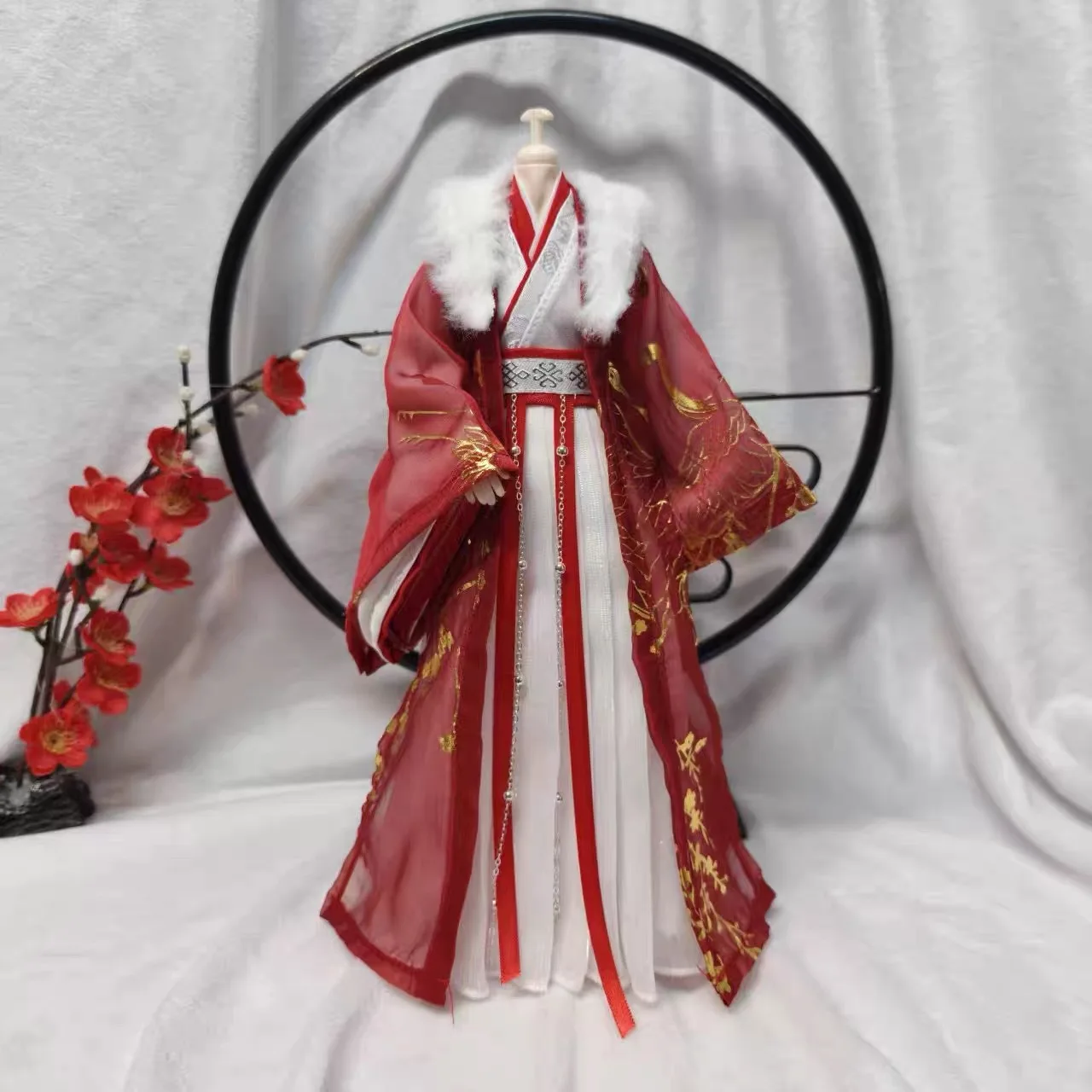 OB27 Barbi 1/6 Scale Figure Doll 1/4 1/3 BJD Ancient Costume Hanfu Robe Dress Samurai Suit For BJD/SD ID75 Uncle Clothes A2198