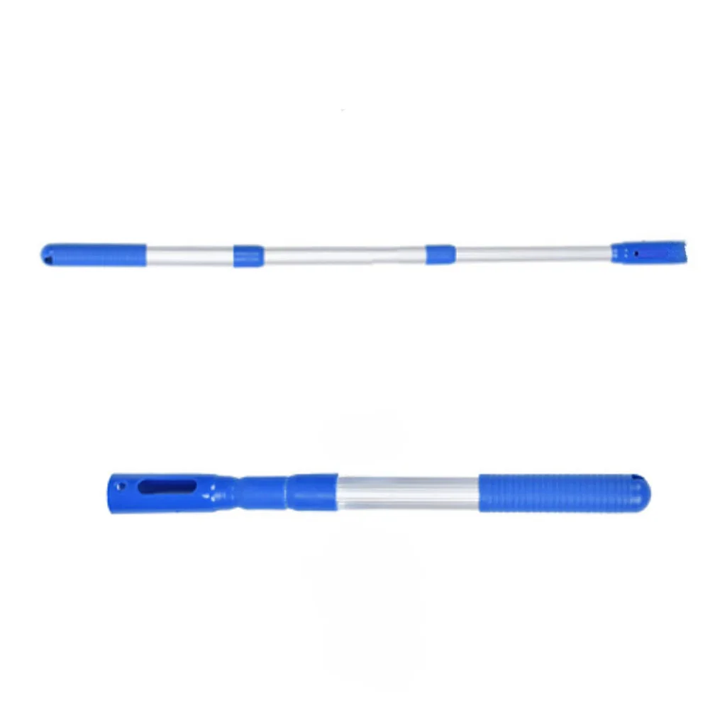 Telescopic Pool Extension Pole Aluminum Material Designed for Compatibility with Common Pool Cleaning Accessories