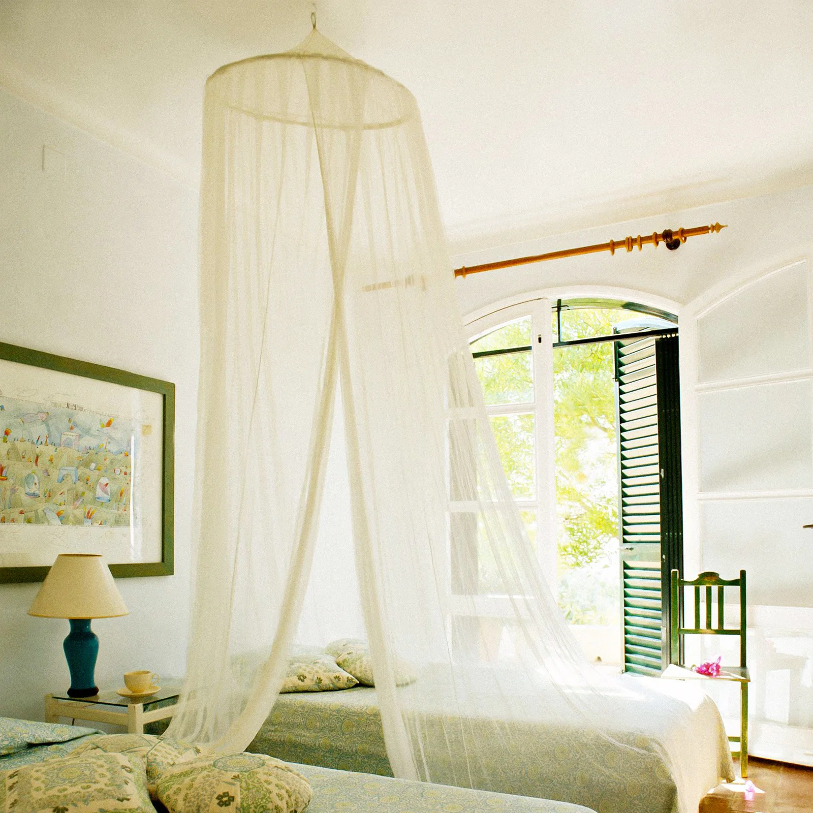 ناموسية للأطفال لسرير روضة الأطفال 150x80 سنتيمتر المظلة المعاوضة شبكة شفافة 25 ثقوب لكل سم حماية علة أنيقة #5