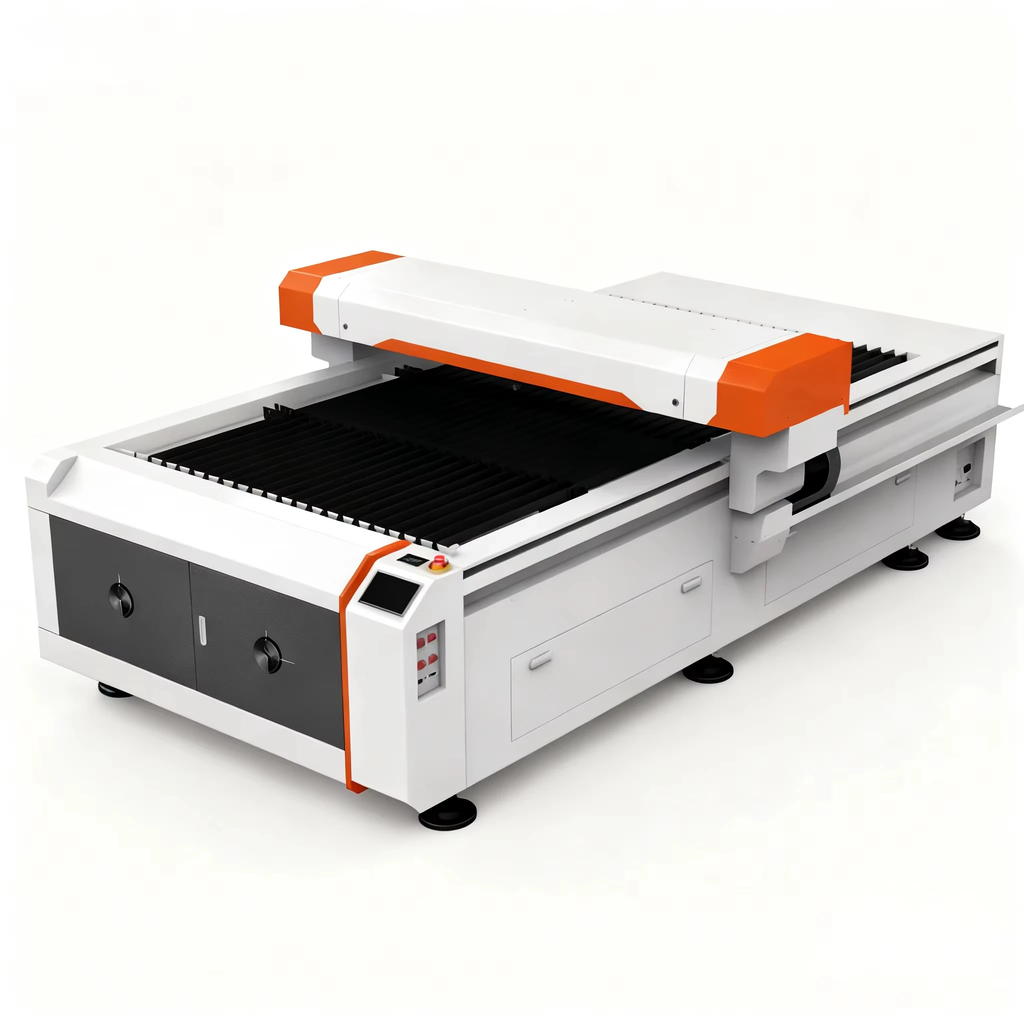 Industrielle CO2-Schneidemaschine Hochleistungs-CNC-Graviergerät für Acryl Holz MDF Kunststoff Gummi Textil Hochleistungsproduktion