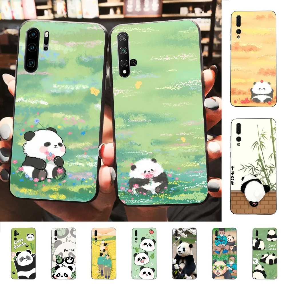 Fubao panda Phone Case For Huawei P 8 9 10 20 30 40 50 Pro Lite Psmart Honor 10 lite 70 Mate 20lite