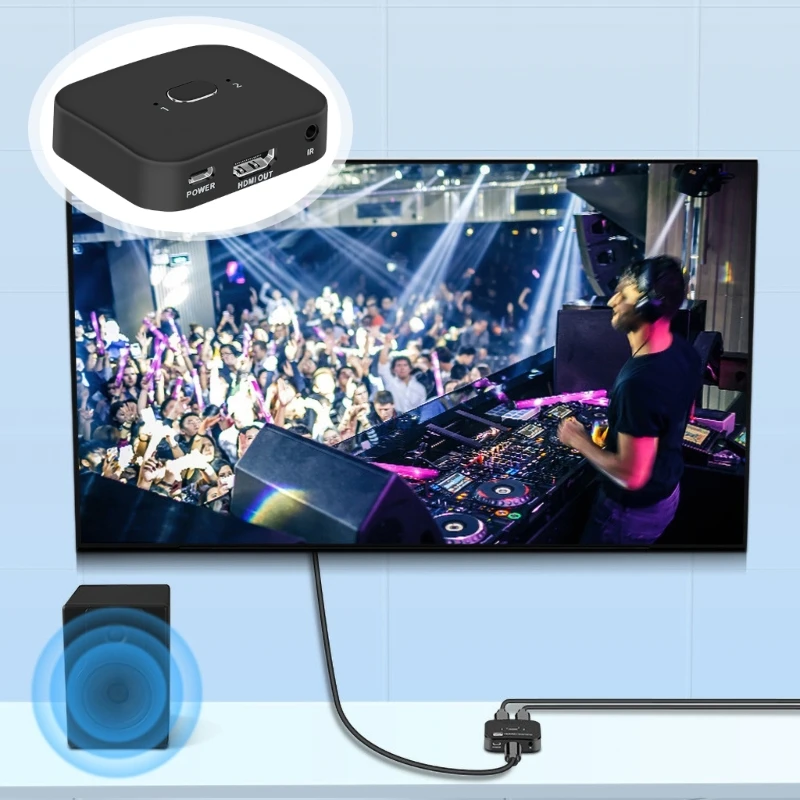 A9LC HDTV Switcher 8K/60Hz 4K/120Hz 1080P/240Hz Support for Wide Use