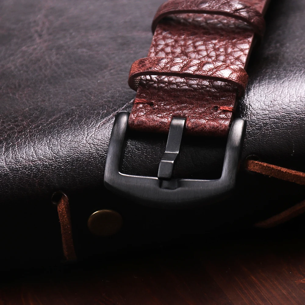 22mm Genuine Calfskin Leather Watch Band for Huawei Watch GT 4 watch strap for Huawei GT4 46mm/GT2 Pro/GT 3 2 46mm Watch 4 Pro image 6