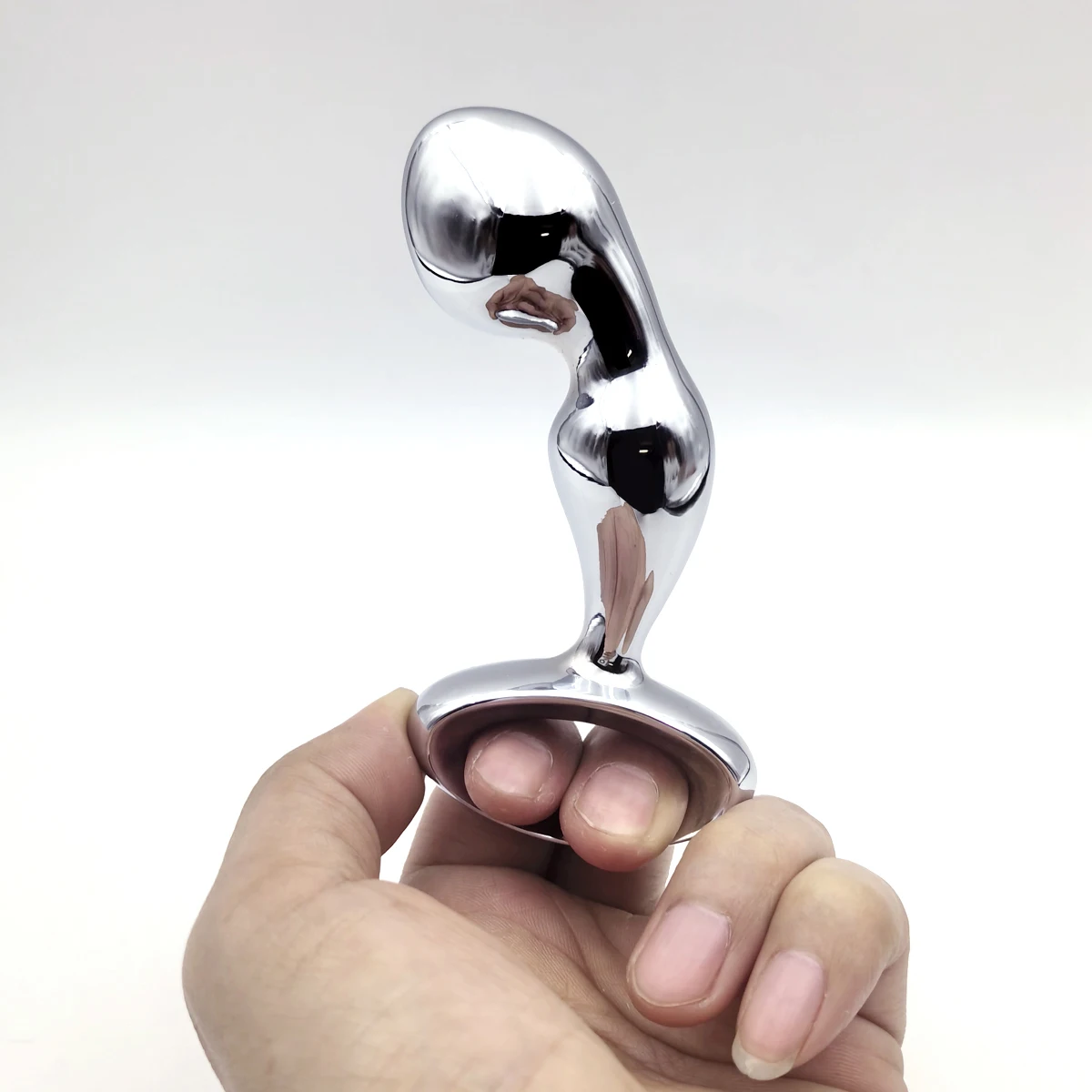 1Pcs, Metal Anal Plug With Handles, Weight-bearing Butt Plug, Dildo, Prostate Massage, Sexual Wellness, Adult Pleasure, Sex Toys