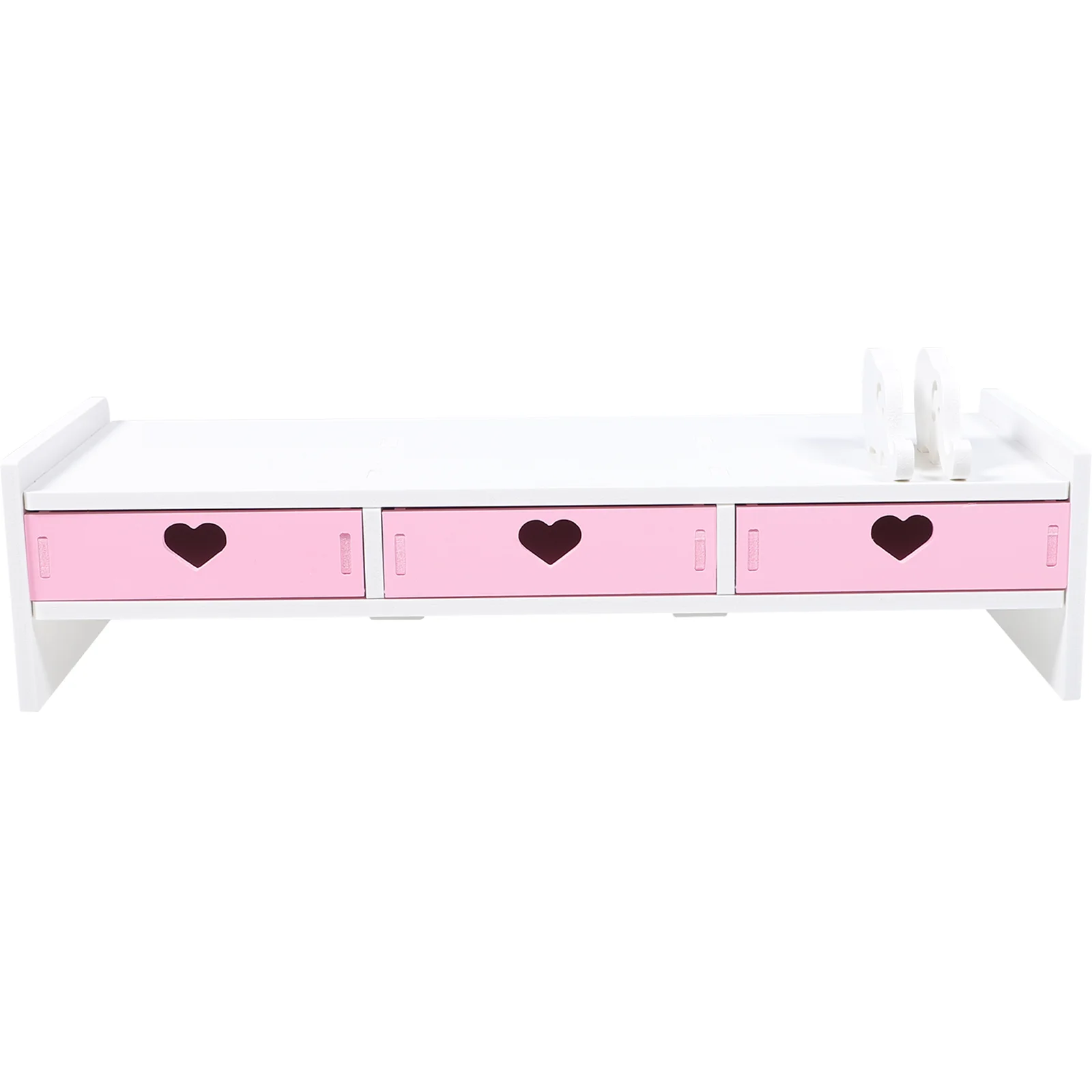 

Monitor Stand for Laptop Riser with Drawer Computer Organizer Keyboard Desktop Cute