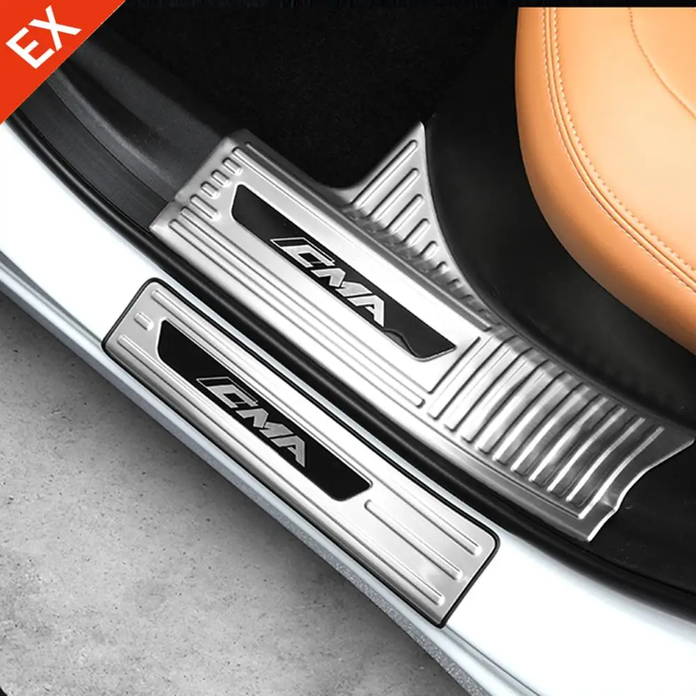 

For GEELY ATLAS/FX11/BOYUE L 2025-2026 Accessories Car Door Sill Scuff Plate Welcome Pedal Protection Trim Stainless