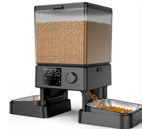 Automatic cat Feeder 5L Automatic cat Food Dispenser for Small Pets Indoor Timed cat Feeder