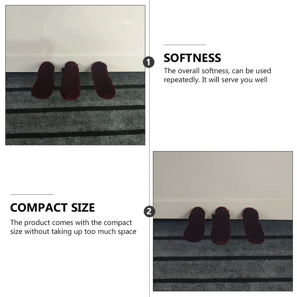 

6Pcs Piano Pedal Covers Fine Workmanship Excellent Sense of Use Compact Size for Pianos Piano Foot Pedal Covers