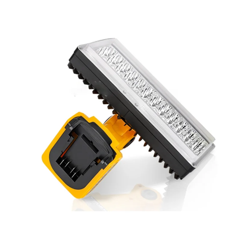 A67P-Wireless LED Work Light For  14.4-20V Li- Battery Floodlight Spotlight Outdoor Lighting Flashlight