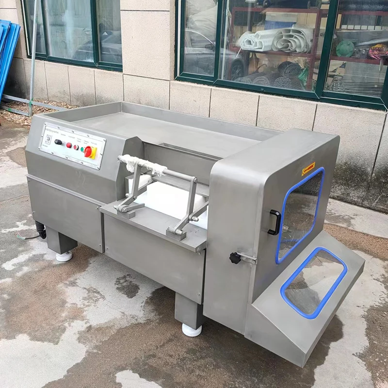 Meat Fresh Cut Diced Machine Commercial Meat Dicer Machine Potato Cutter Food Slicer And Dicer