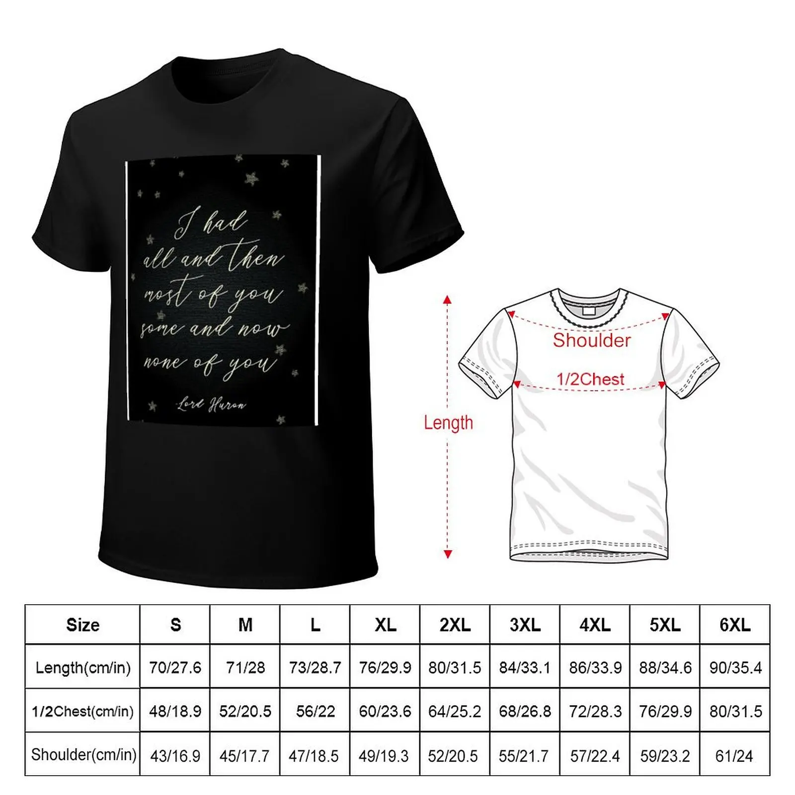 Lord Huron - The Night We Met T-Shirt Casual Loose Fit Summer Tee Shirt