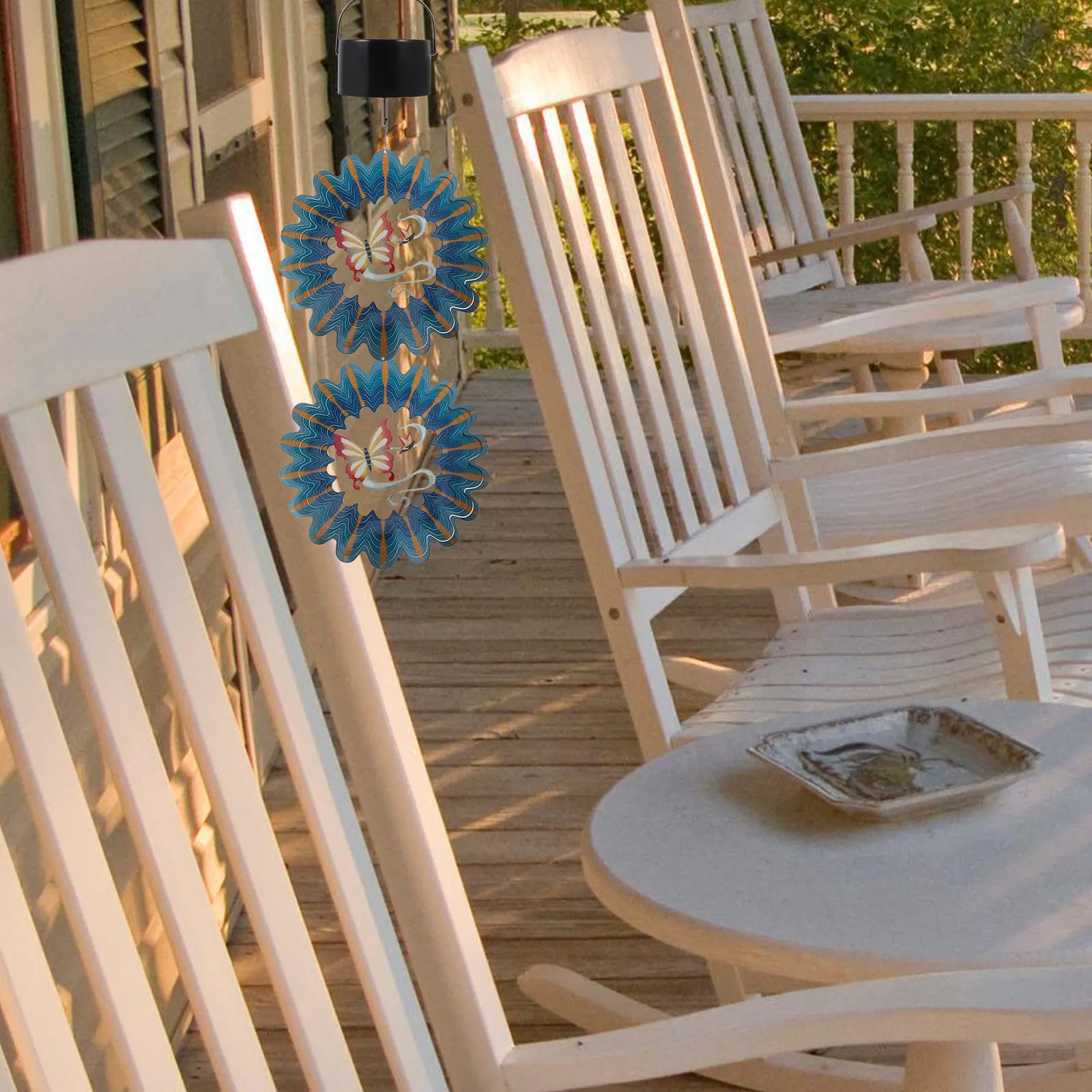 

1Pcs Wind Spinner Motor Plastic Material Hanging Design Convenient Installation Replacement Electric Motor for Wind Chimes and