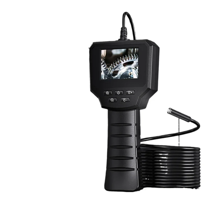 

All-in-one industrial peep mirror inspection handheld pipe endoscope with screen 8mm lens high definition camera