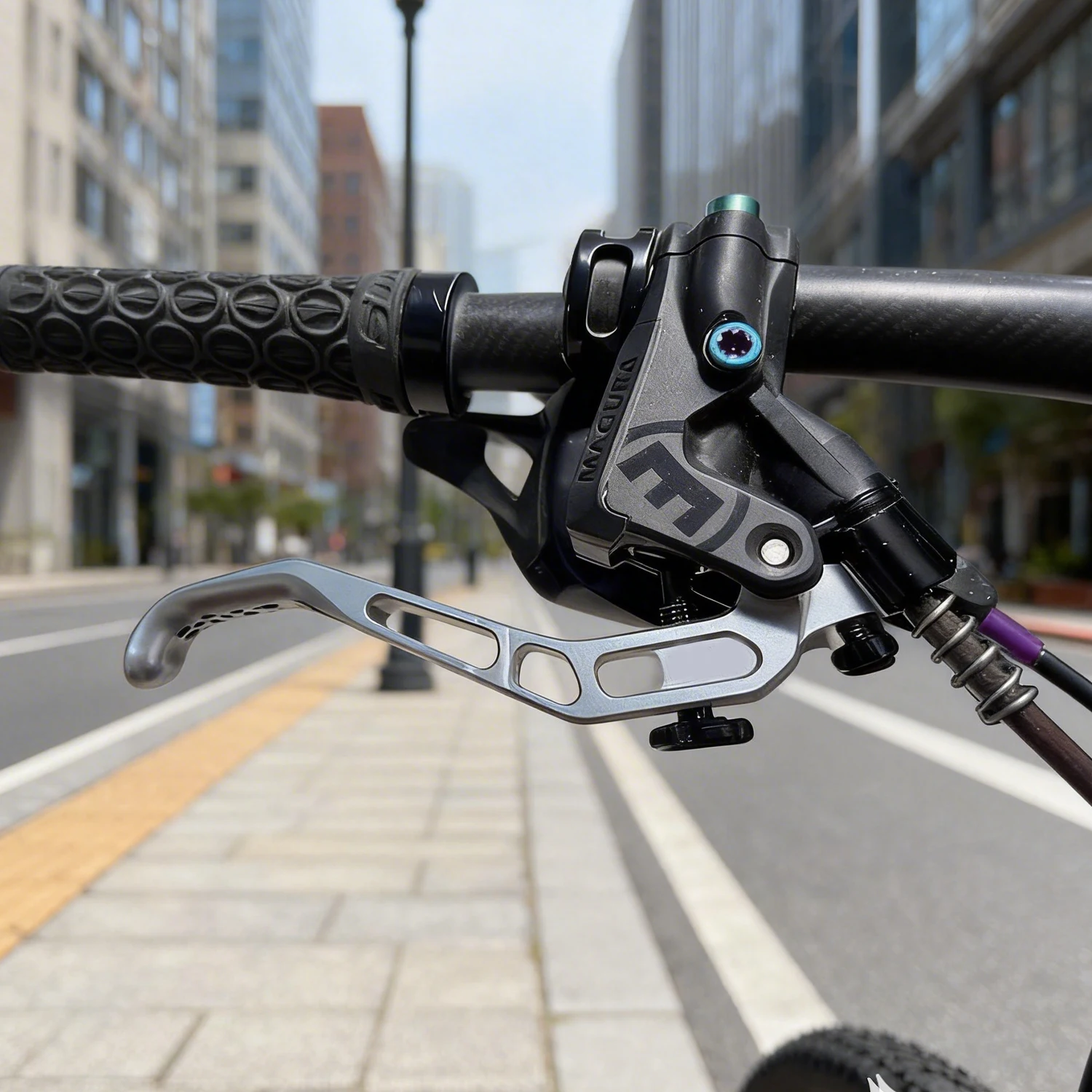 Suitable for Magura MT series CNC aluminum alloy brake levers, mountain bikes, Brompton brake levers