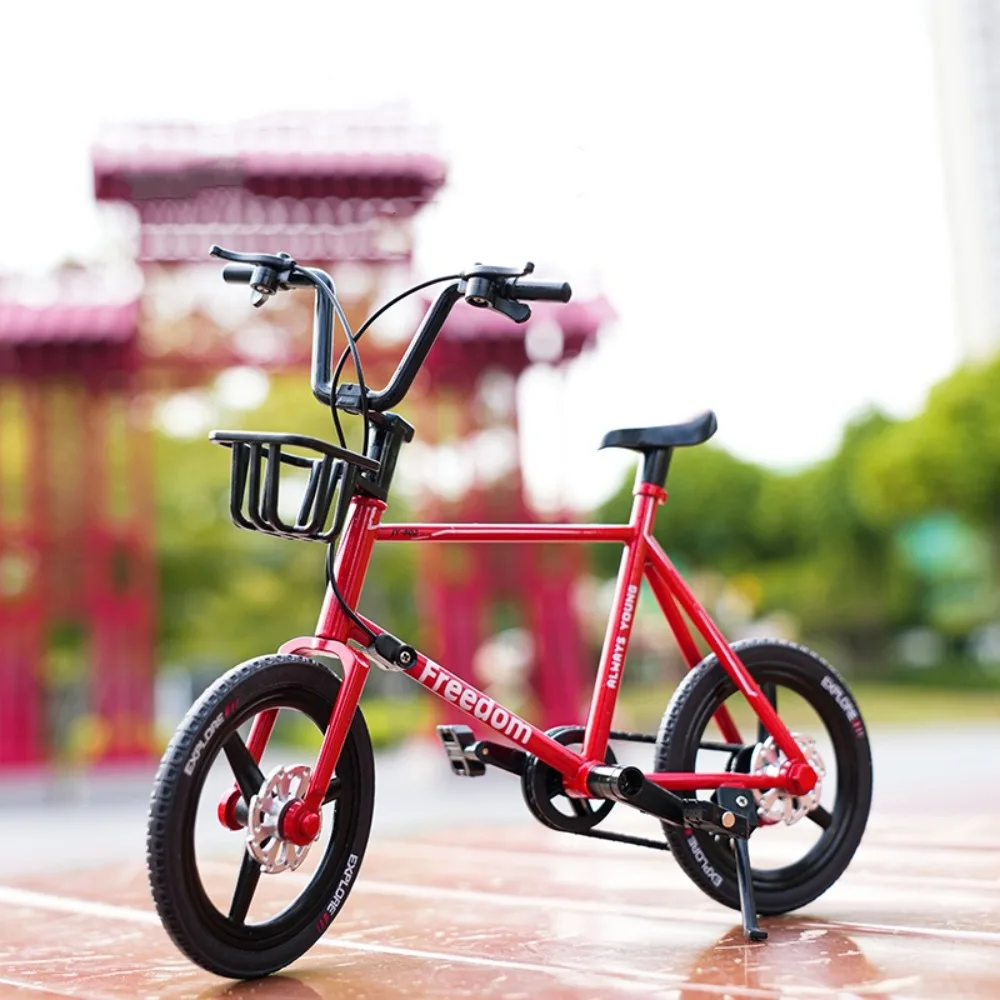 

1:8 масштаб мини-модель велосипеда гоночный металлический симулятор горный велосипед игрушечный орнамент миниатюрный дорожный BMX модель велосипеда коллекция