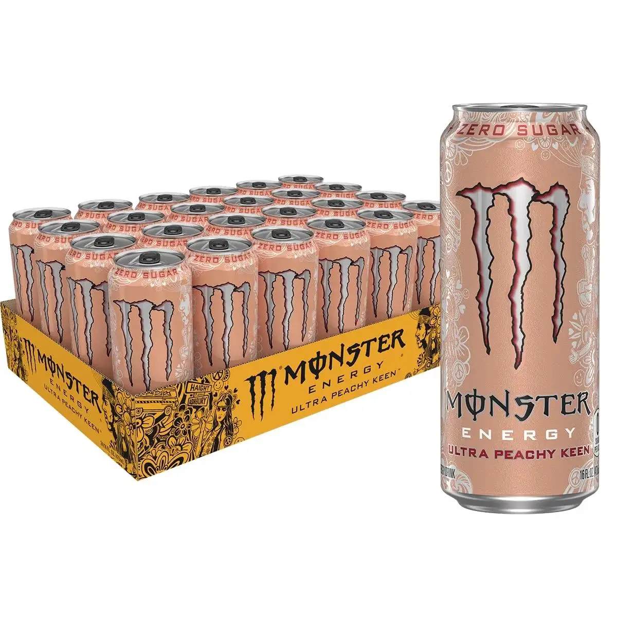 Monster Energy Drink Ultra Peachy Keen 24/8x500ml national Energy Drink