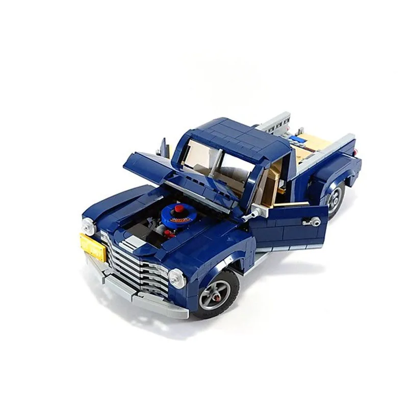 MOC-45466 Classic Pickup Assembles Splicing Building Block Model 1121 Building Block Parts for Children's Birthday Toy Gift