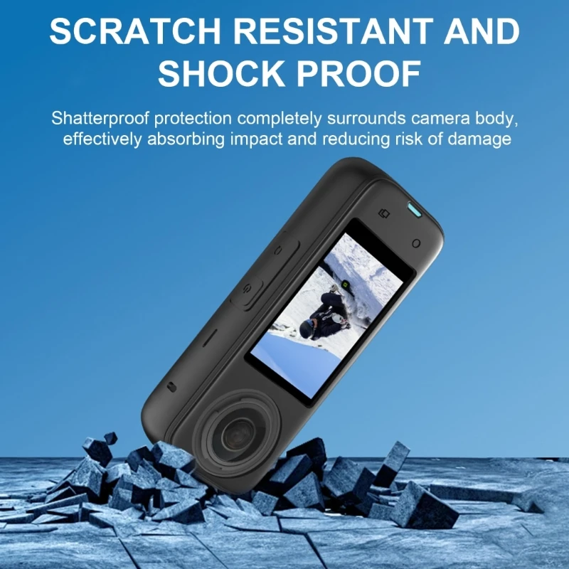 Soft Touches Silicone Camera Cover Full Body Protector, Wear Resistant, Easy Access Design Protective Wrap Easy Cleans