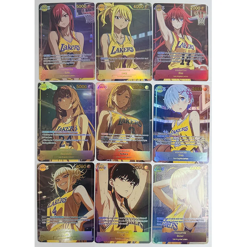 Carte della moglie carte da collezione giochi per ragazzi giocattoli giochi da tavolo regali di compleanno Anime fai da te Nahida Daki Yae Miko Boa