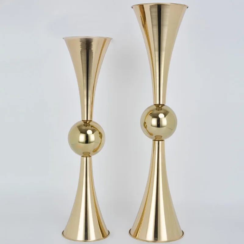 Factory  Versatile Tall Flower Holders Centerpiece Flower Stands Wedding Centerpieces Table Decorative  Flower Vase