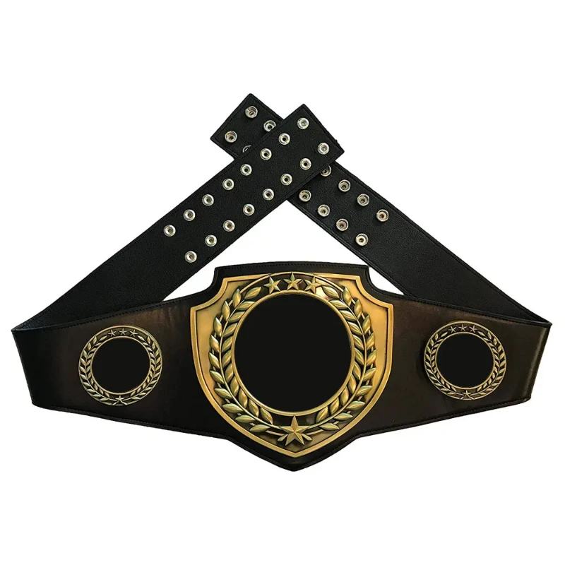 Cinturón de campeonato personalizado profesional, cinturones de campeonato de artes marciales, boxeo de lucha libre, Metal grande, resistente, fabricante