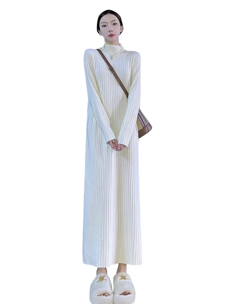 Knielange Pullover, Y2K-Pullover, Pullover für Damen, Zopfmuster, lockere Passform, Büro, Matrosenstil, Damen, minimalistisch, thermisch, heiß, dehnbar